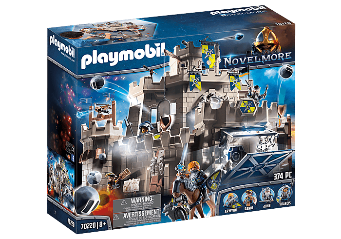 Playmobil 70220 Novelmore : Grand château des Chevaliers Novelmore - Jeux  et jouets Playmobil - Avenue des Jeux