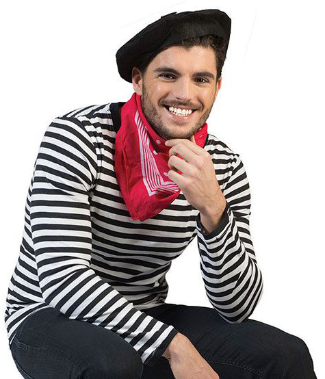 Tee-shirt Rayé Noir et Blanc - Adulte