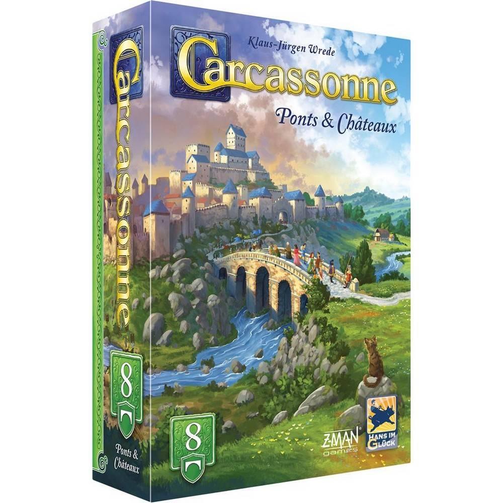 Jeu de stratégie Asmodee Carcassonne : Ponts et Chateaux 2025 - vue 8
