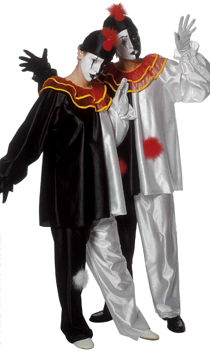 Deguisement Carnaval : Costume Pierrot Unisexe