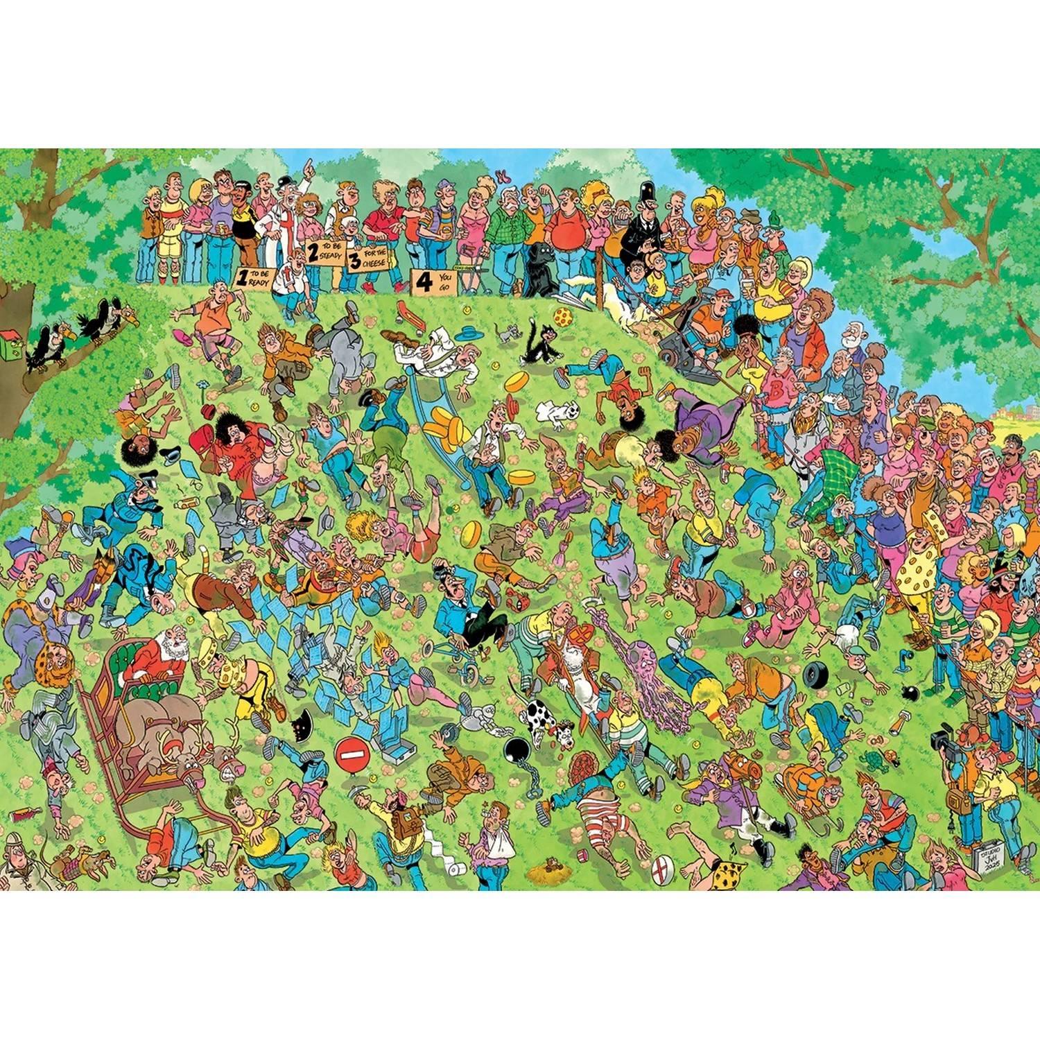 Puzzle 1000 pièces : JVH - Attrapez le fromage ! Puzzle 1000 pièces : JVH - Attrapez le fromage !