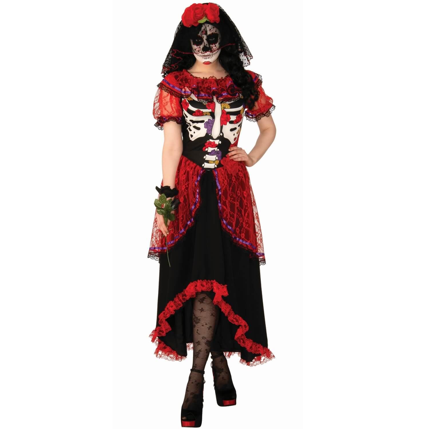 Déguisement Femme Ange Sombre - Taille au choix - Jour de Fête - Halloween  - Evènements