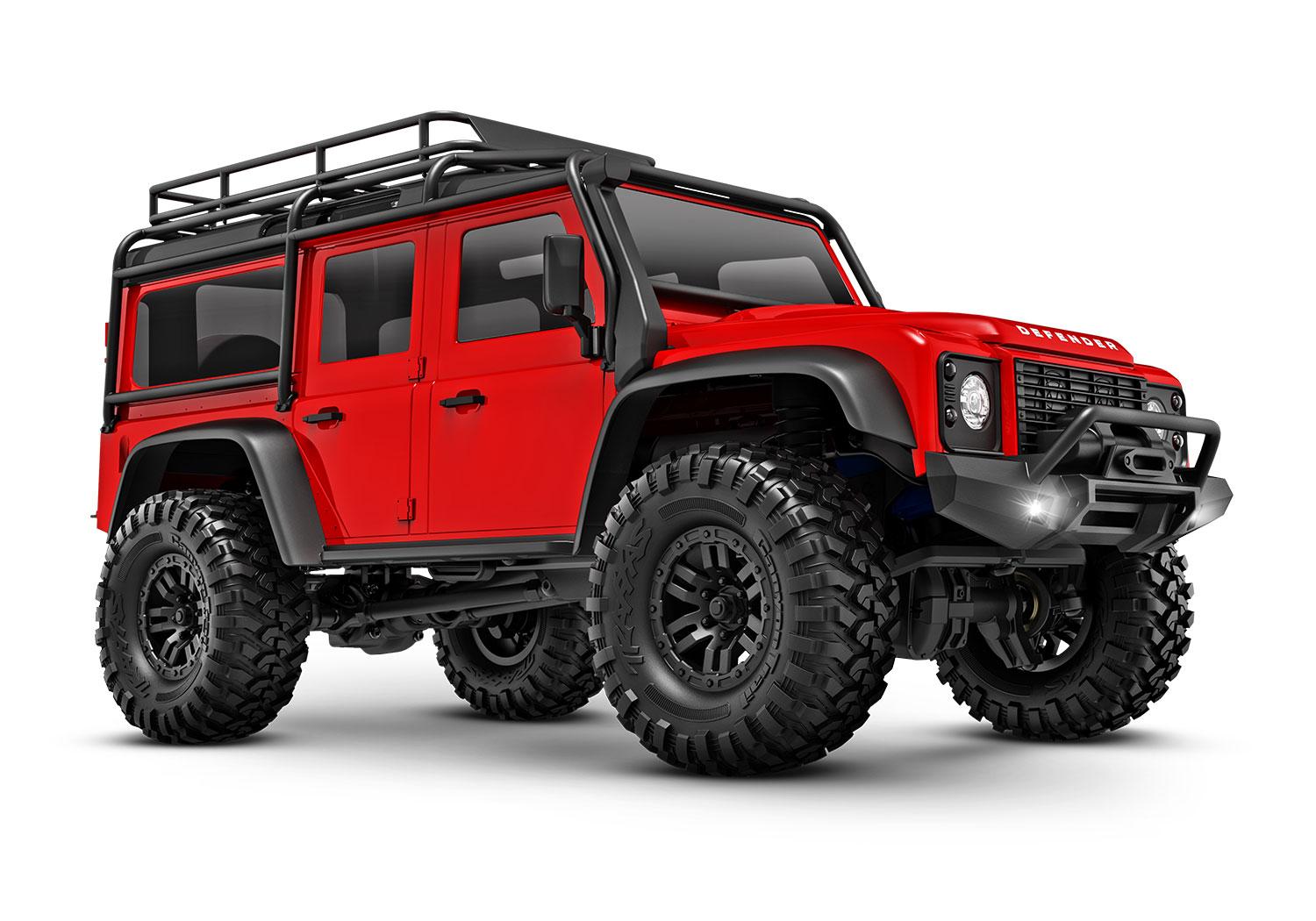 Traxxas TRX-4M 1:18 Land Rover Defender RTR Rouge