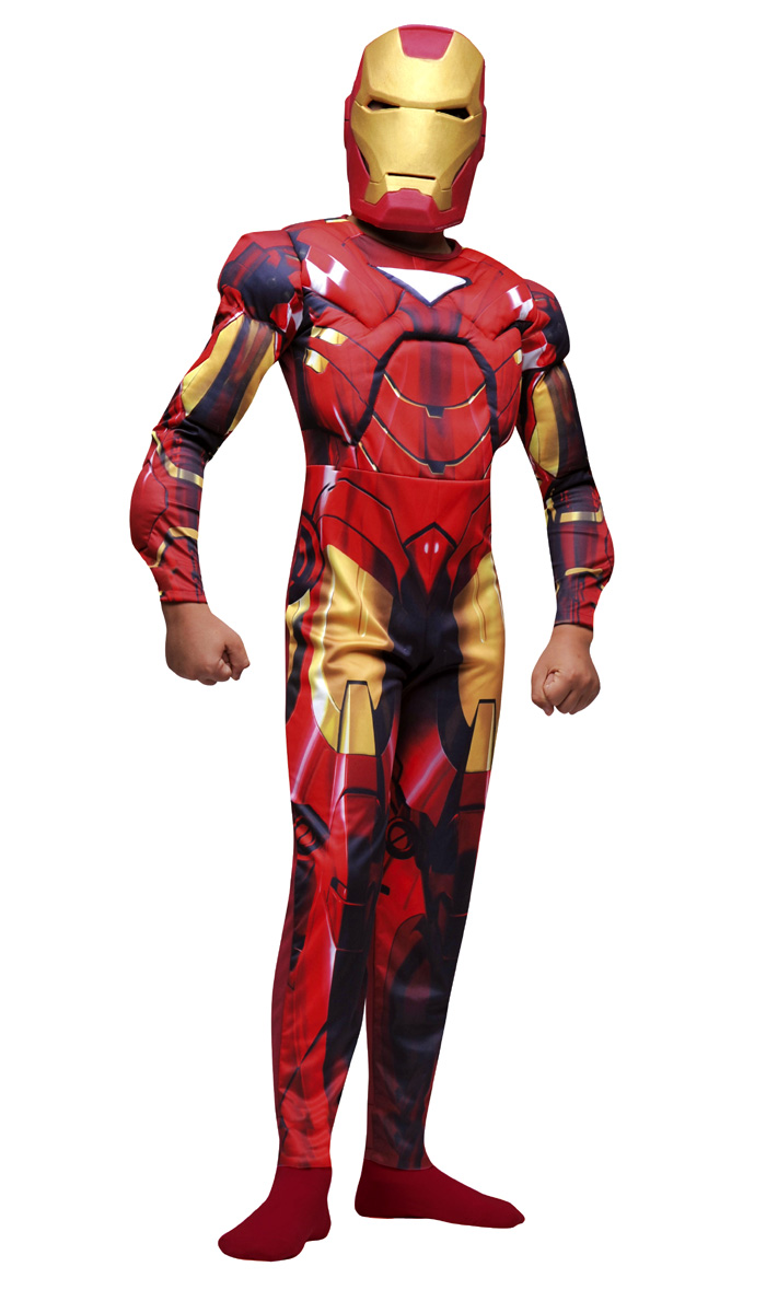 Déguisement Iron Man 2™ musclé - Enfant - Déguisement Enfant - Rue de la  Fête