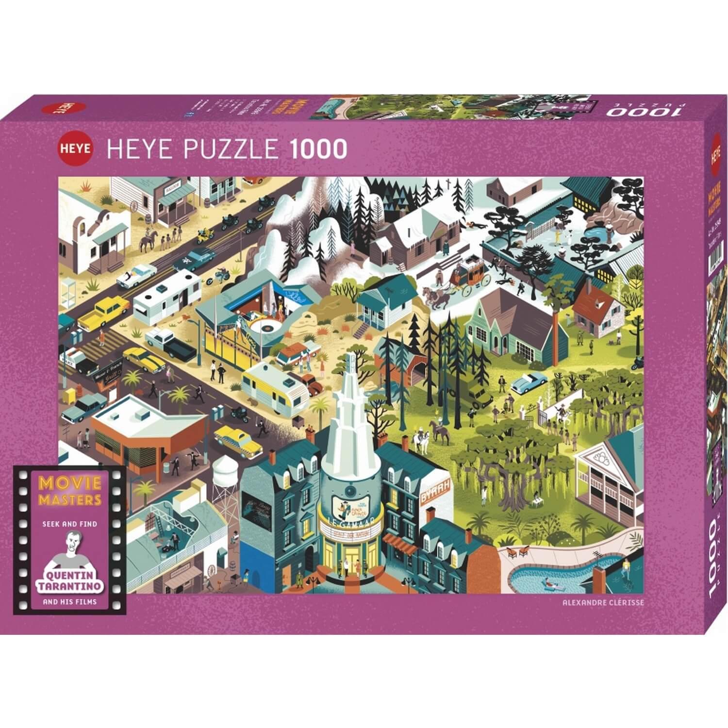 puzzle 1000 piã¨ces : tarantino films