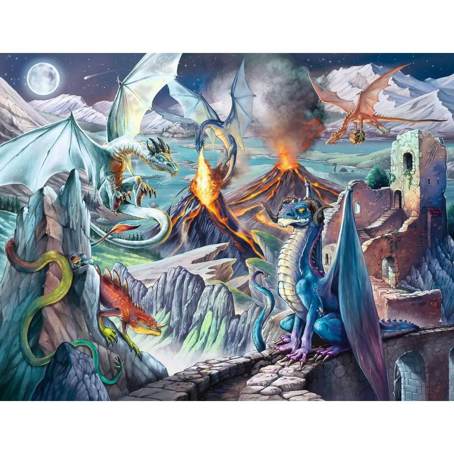 Puzzle 2000 pièces : Les gardiens dragons Ravensburger France