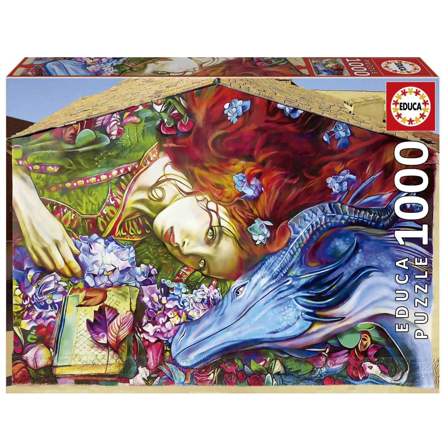 Tapis / Puzzle de 1 000 pièces -  France