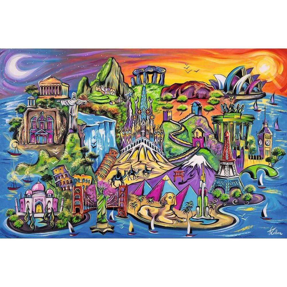 Puzzle 3000 pièces : 'île aux Merveilles Ravensburger France