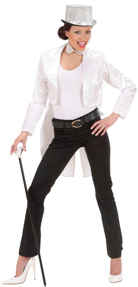 Veste queue de pie blanche ( Spécial Pros, Costumes Pro ) sur la boutique  Mon truc en plumes