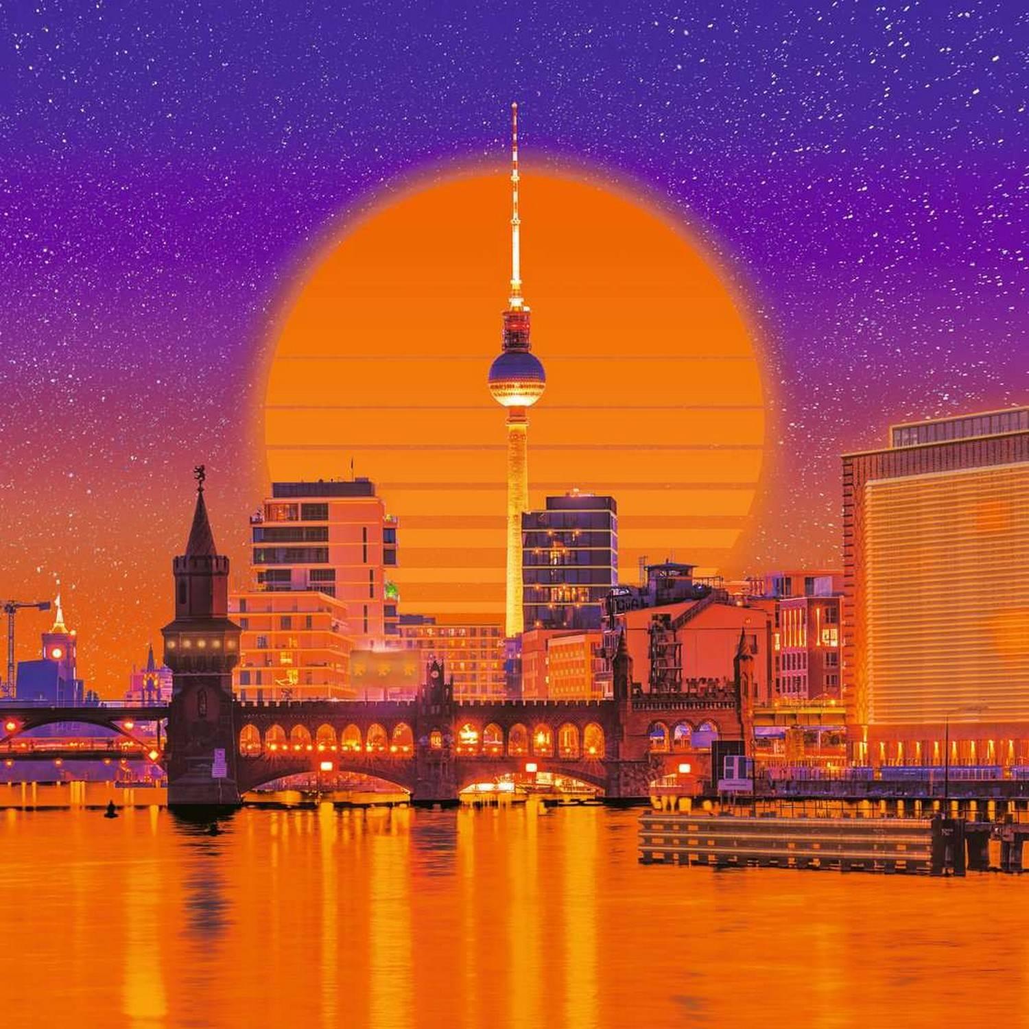 Puzzle Neon 500 pièces : Berlin Ravensburger France