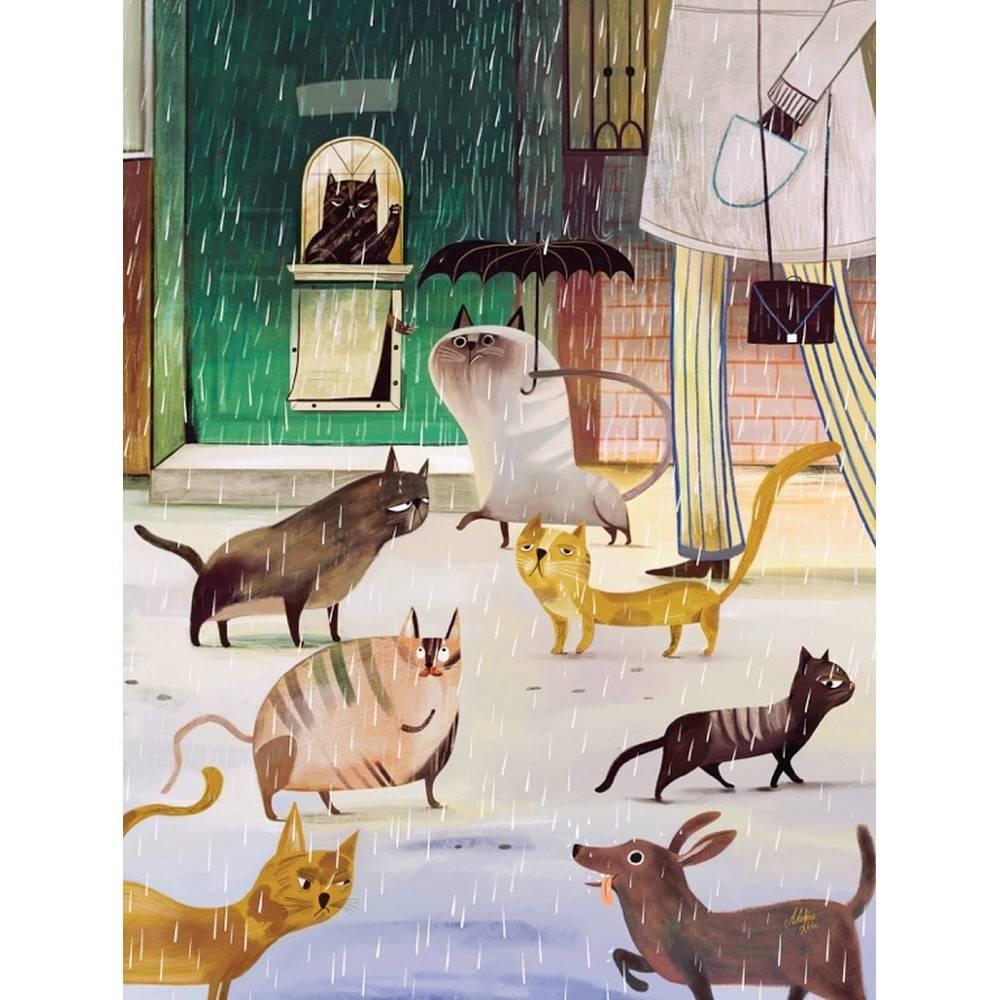 Puzzle 500 piÃ¨ces : Un jour de pluie
