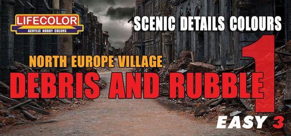 North Europe Village Debris and Rubble 1 - Lifecolor