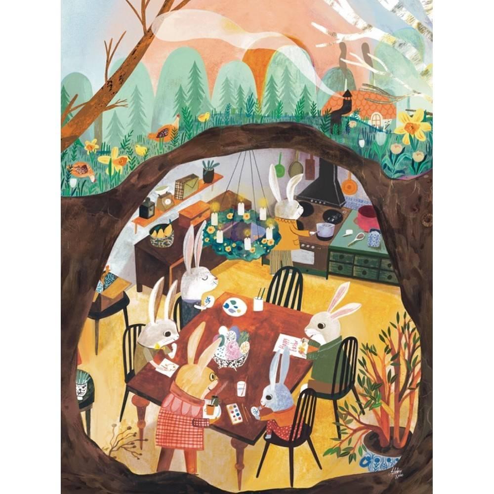 Puzzle 500 piÃ¨ces : PrÃ©paratifs de printemps