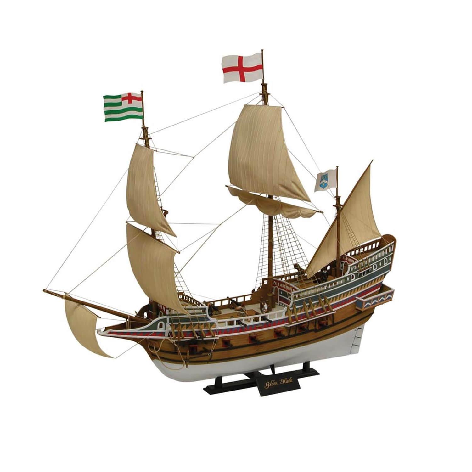 complete set of accessories for model! Airfix Golden Hind 1:72 