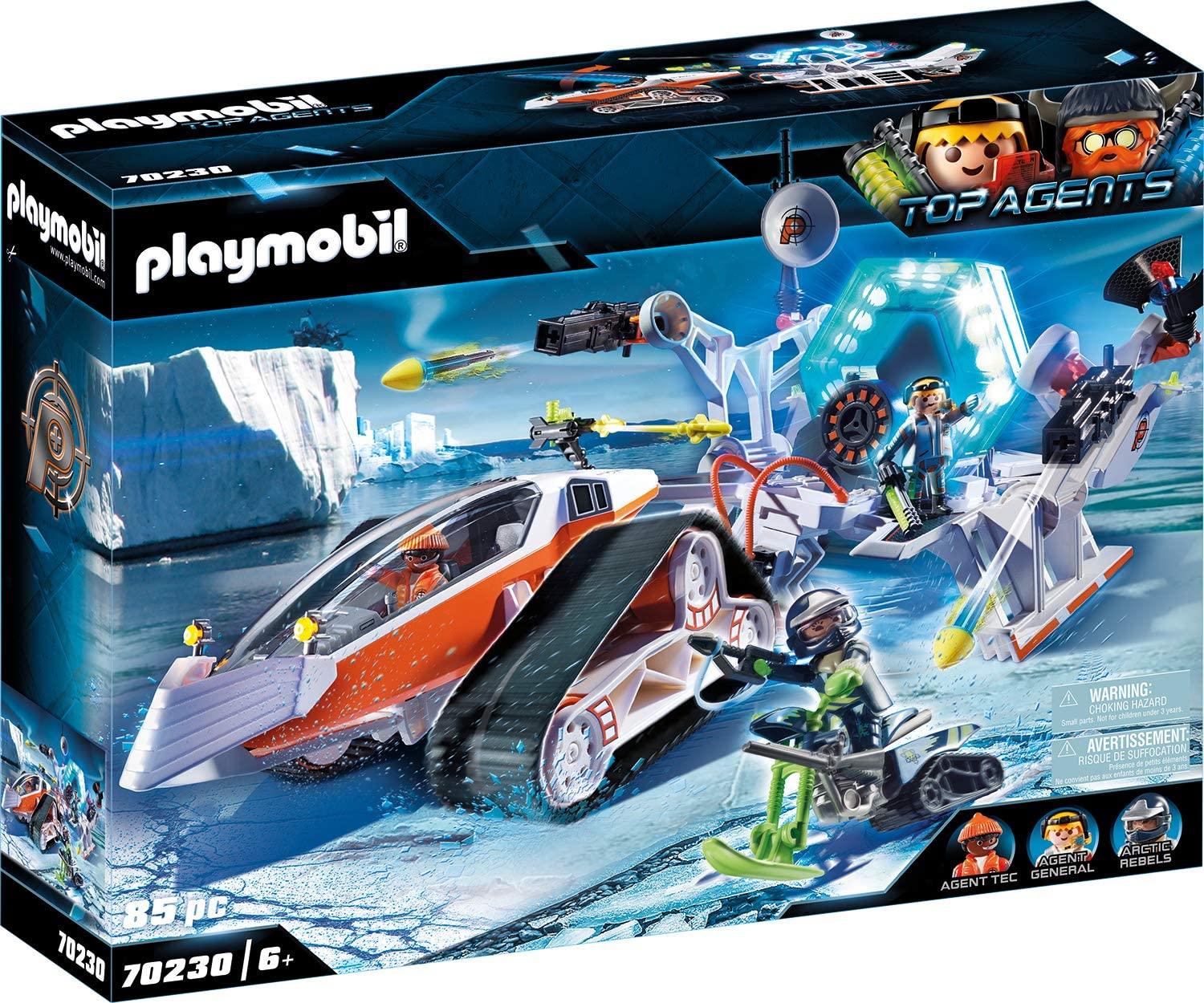 Playmobil 70230 Top Agents : Véhicule de commande de la Spy Team