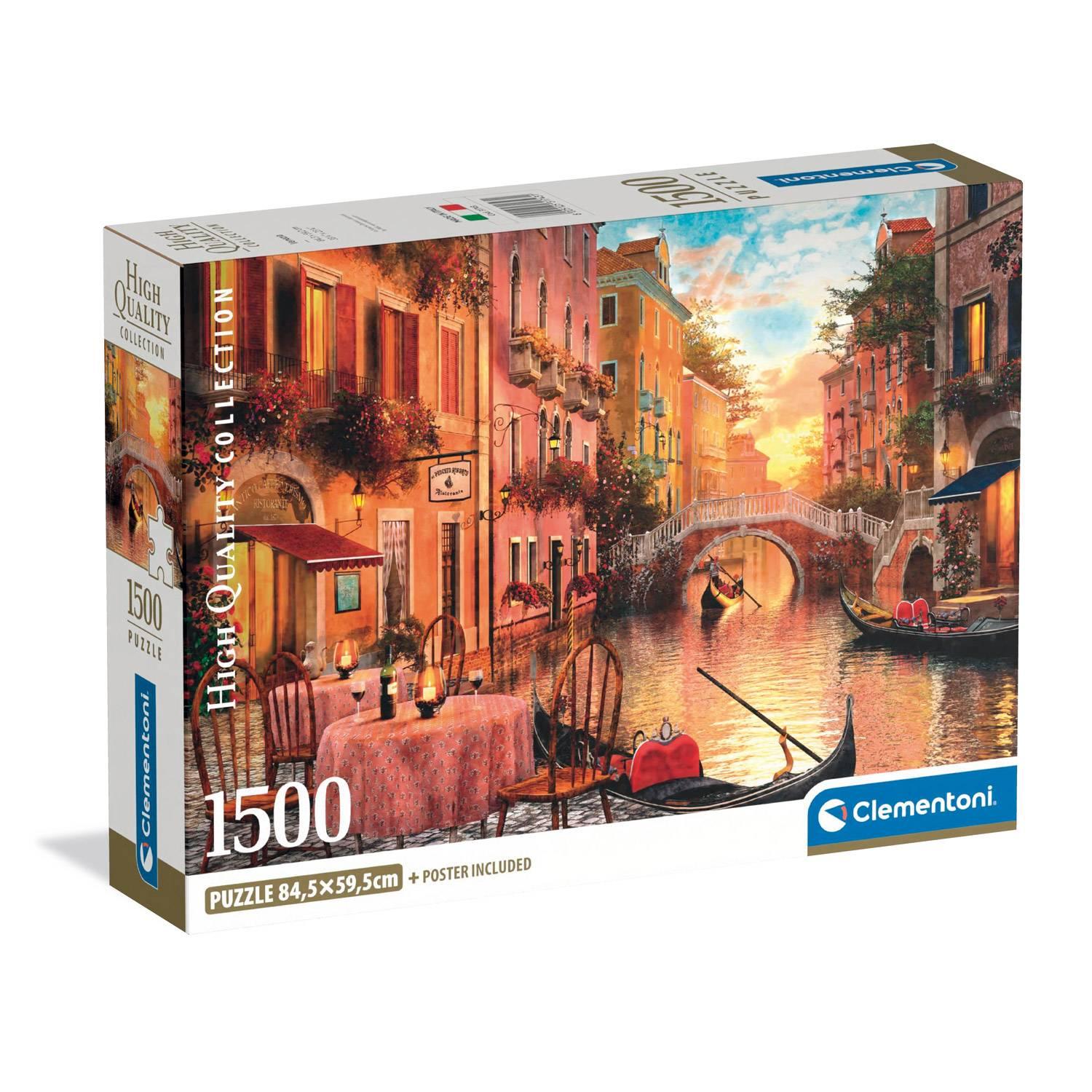 Puzzle 1500 Pièces Clementoni - Anne Stokes Bluebell Wood, 59.2x84.3 Cm, Fabriqué En Italie