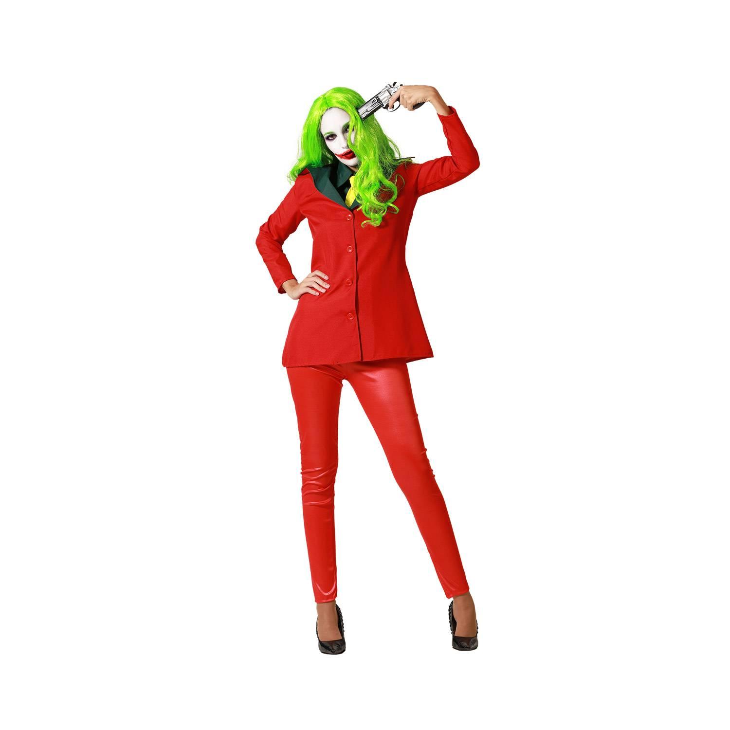 Deguisement CLOWN Halloween ROUGE XS/S