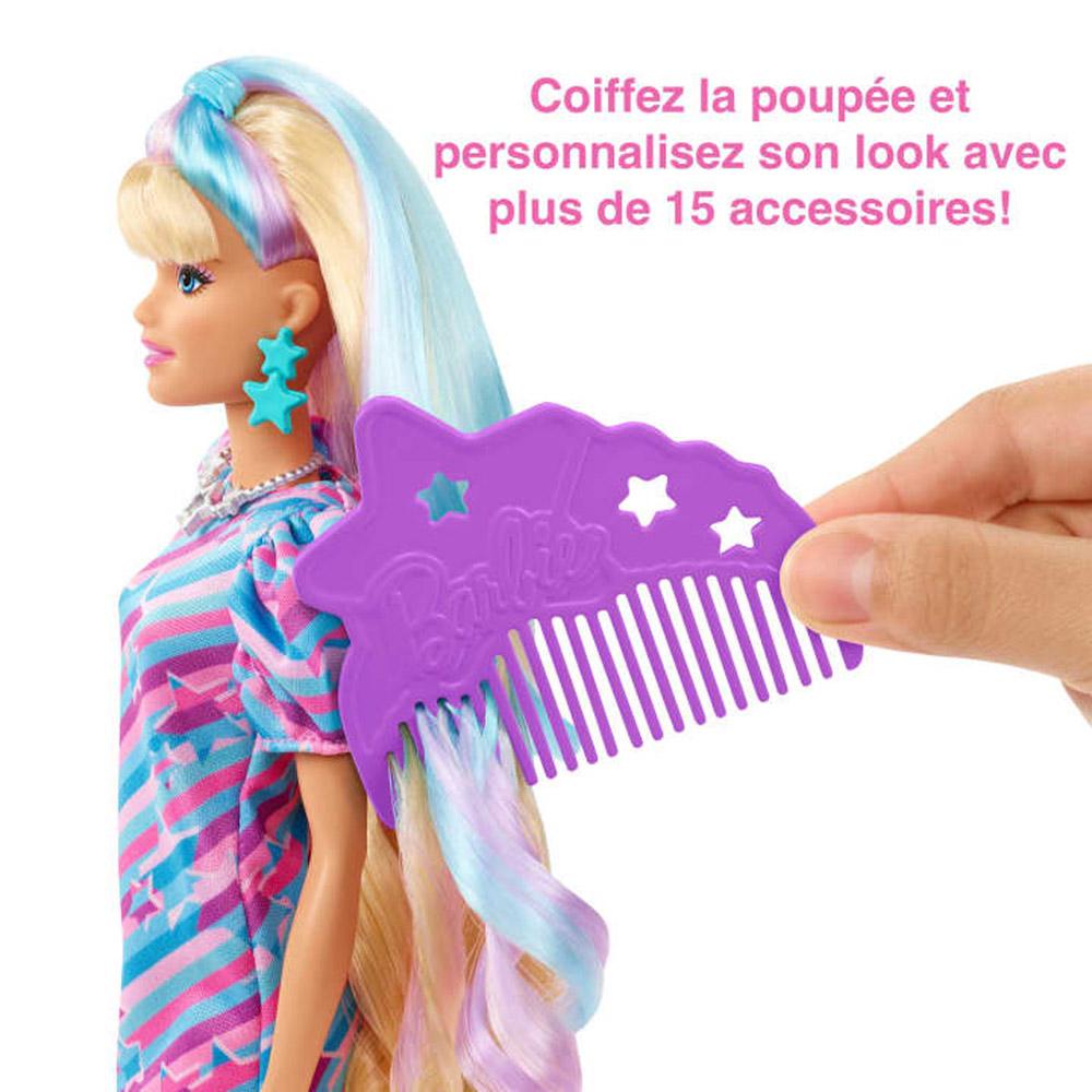 Barbie-Barbie Ultra Chevelure-Poupée À Coiffer Avec Accessoires