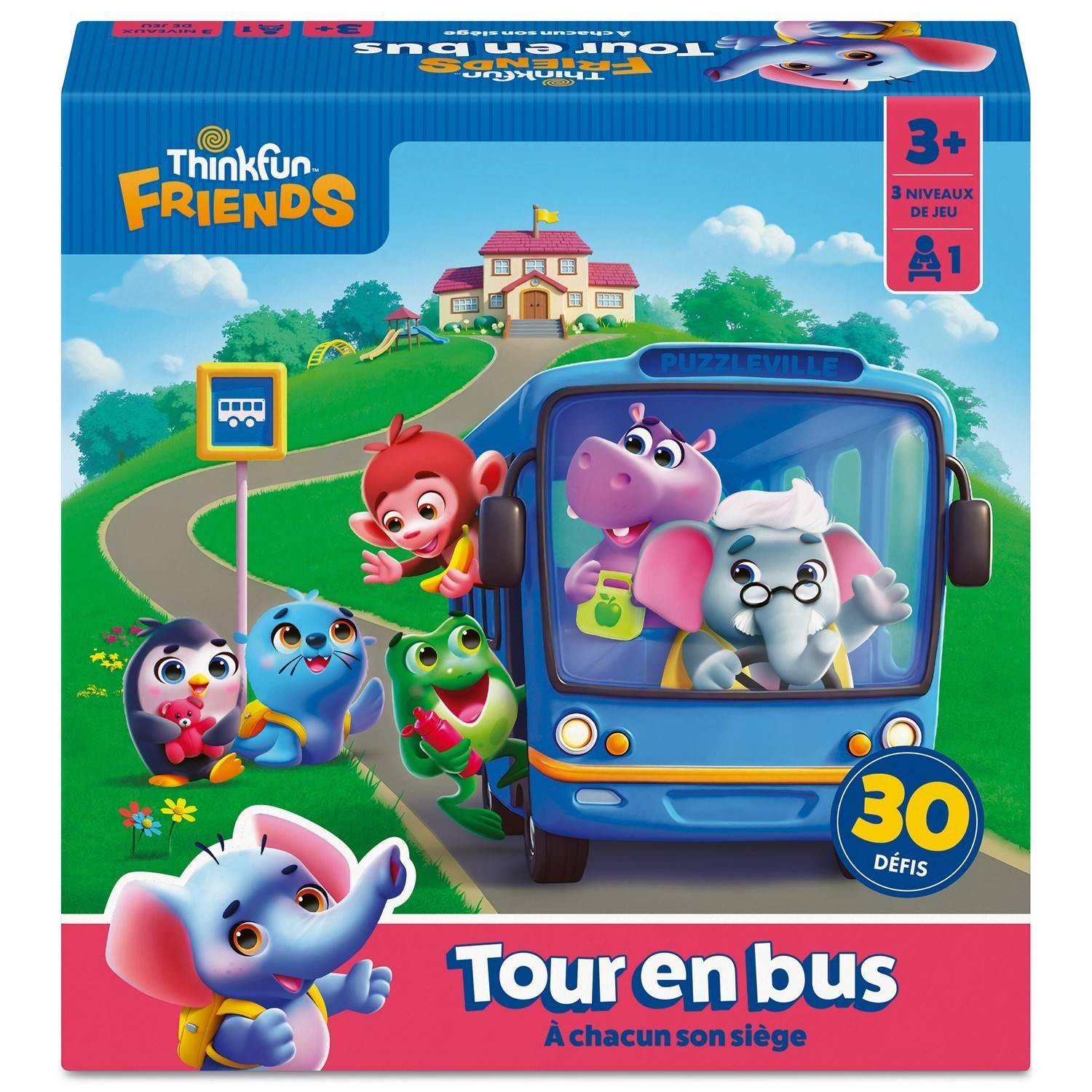 Ravensburger Jeux De Logique Thinkfun Friends : Tour En Bus Jeux De Réflexion 15 Min Jeu De Société - vue 2