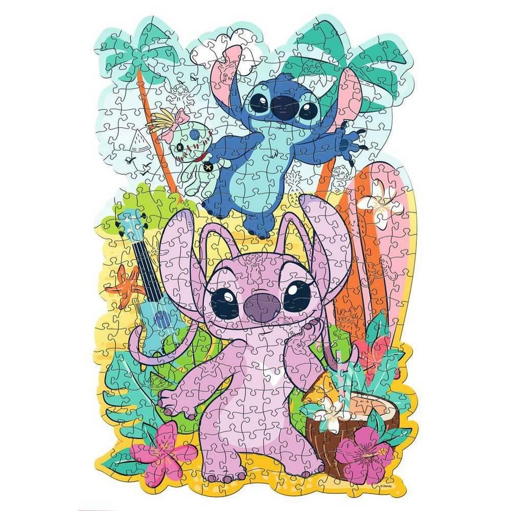 Puzzle forme en bois 300 pièces : Stitch Disney Ravensburger France