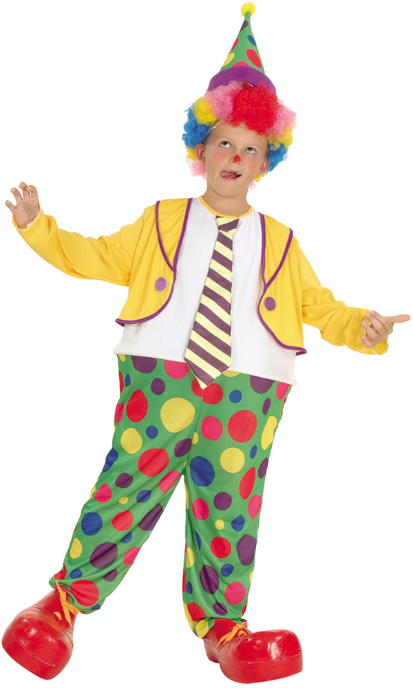 Déguisement De Jimbo Le Clown - Enfant