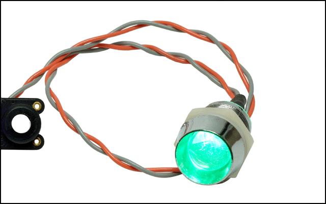 LED Verte Alarm Tester Emcotec