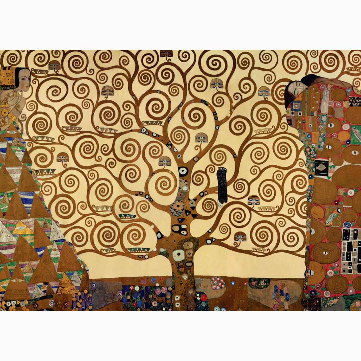 Puzzle 1000 pièces - Fine Art Collection : Arbre de la vie, Gustav Klimt -  Eurographics - Rue des Puzzles