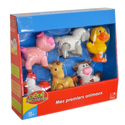 Figurines Mes Premiers Animaux De Le Ferme Jeux Et Jouets Bebe Decouvertes Avenue Des Jeux