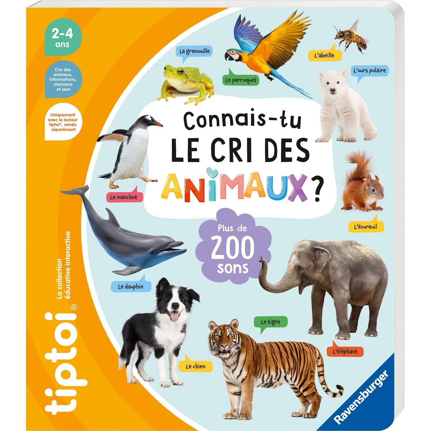 Livre Interactif Ravensburger Tiptoi 13099074 – Connais Tu Le Cri Des Animaux ? - vue 2