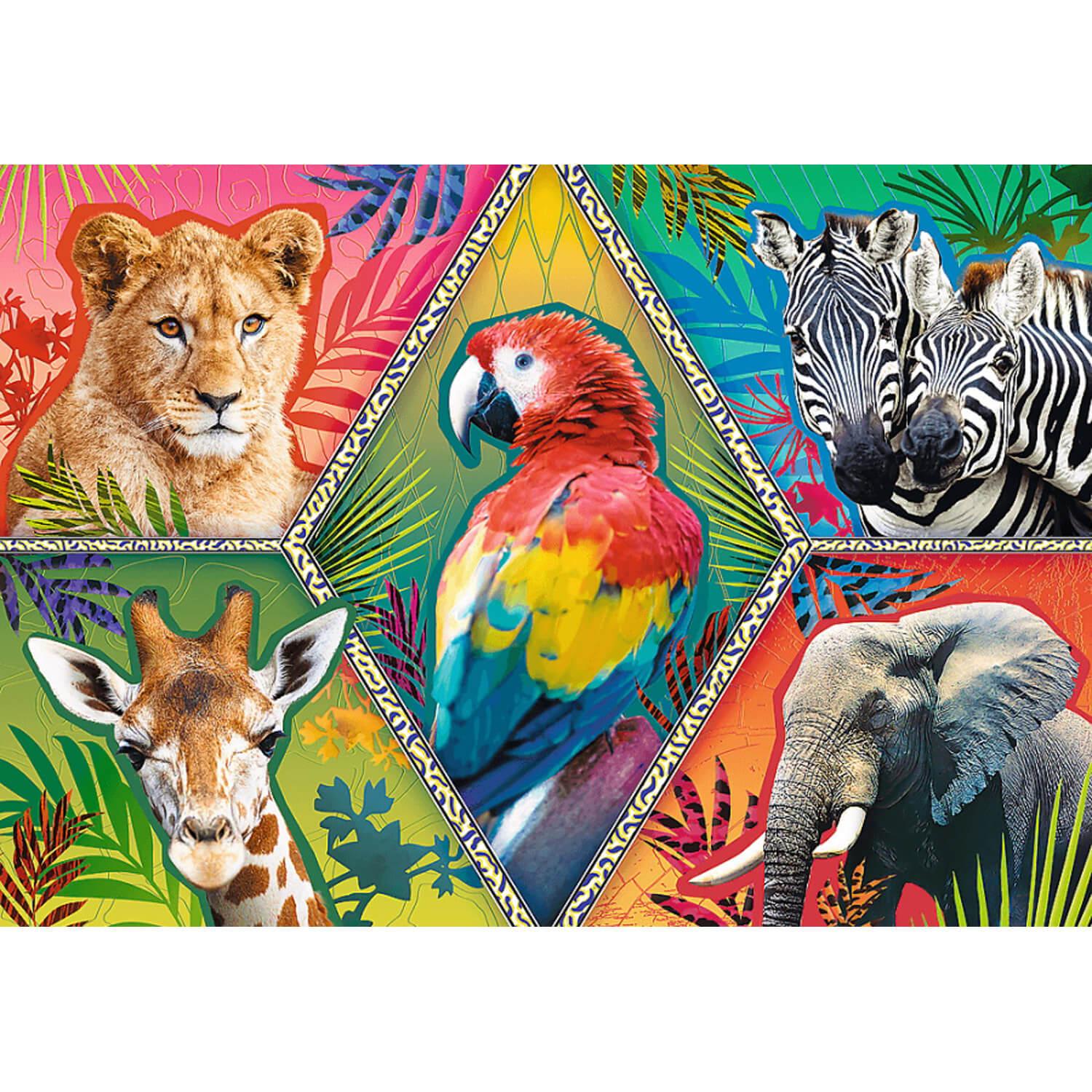 Puzzle 1000 pièces : Animal Planet : Animaux Exotiques - Trefl - Rue des  Puzzles