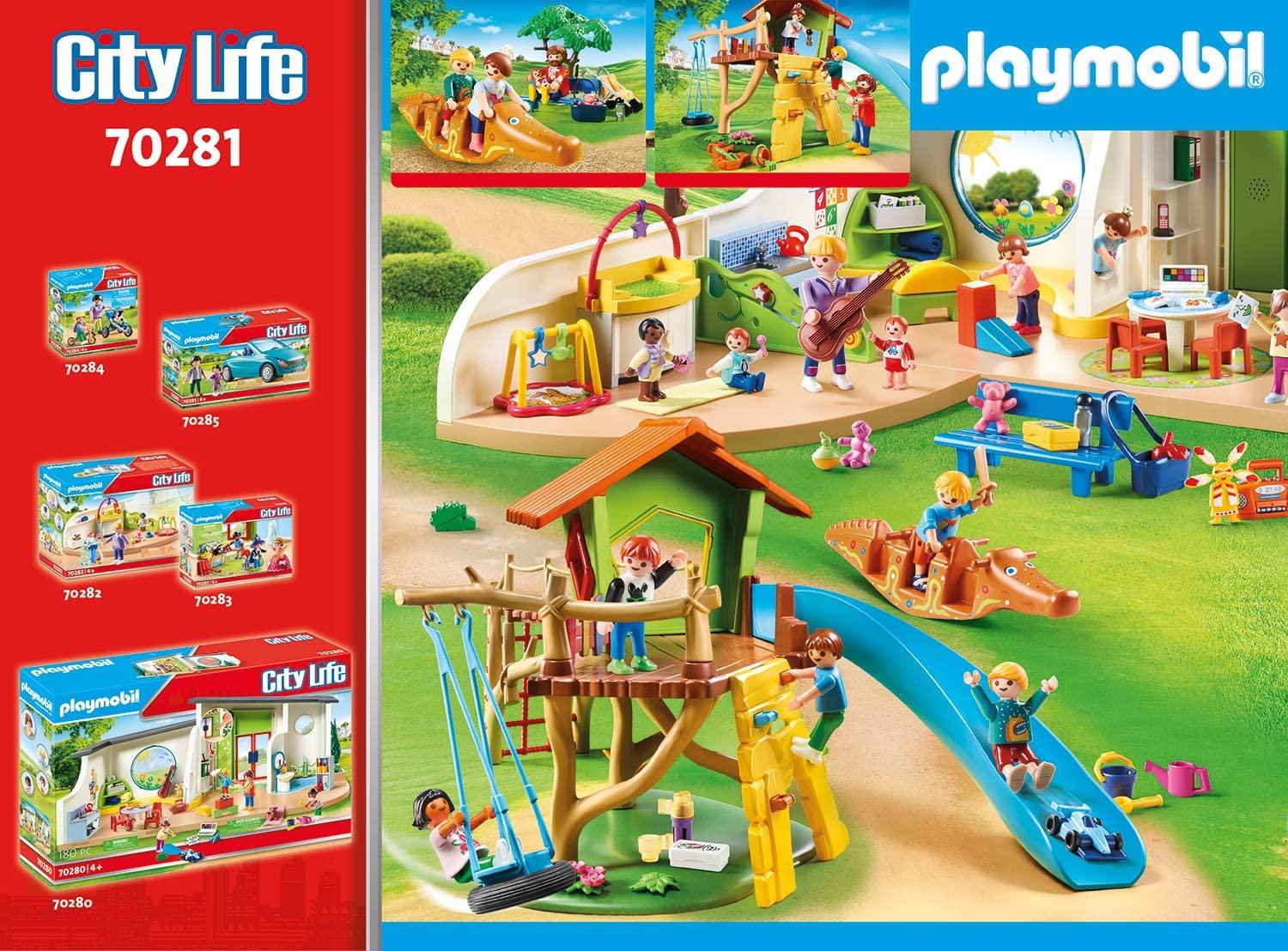 Playmobil 70281 City Life : Parc de jeux et enfants - Jeux et
