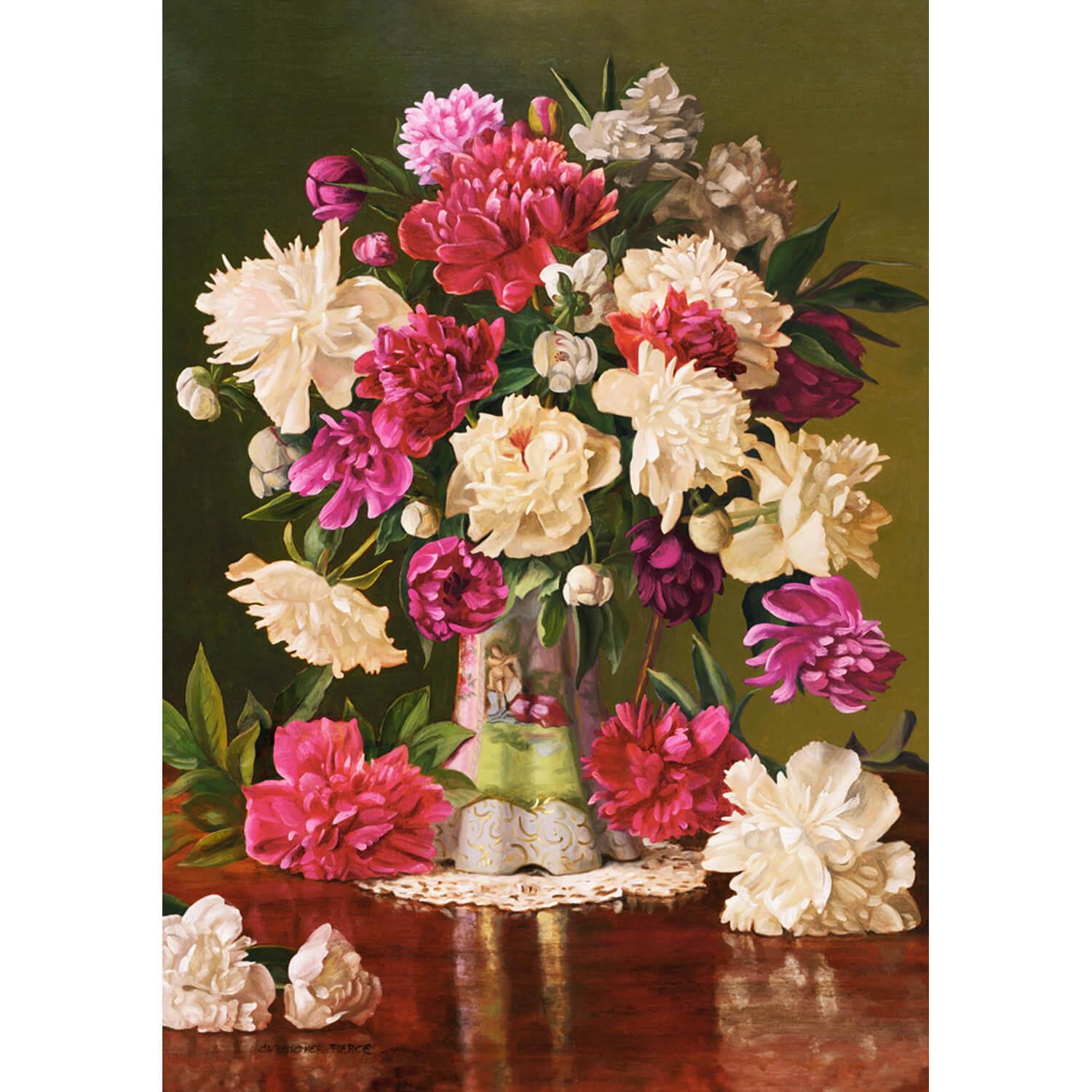 Puzzle - Fleurs dans un vase - 500 pièces - Castorland