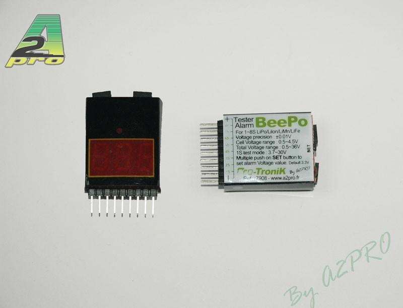 BeePo 8S LiPo testeur et buzzer A2PRO