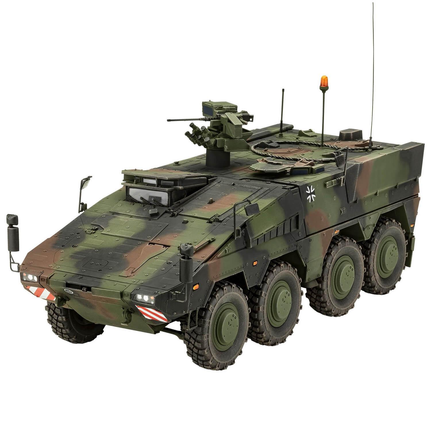 Maquette véhicule militaire : GTK Boxer GTFz