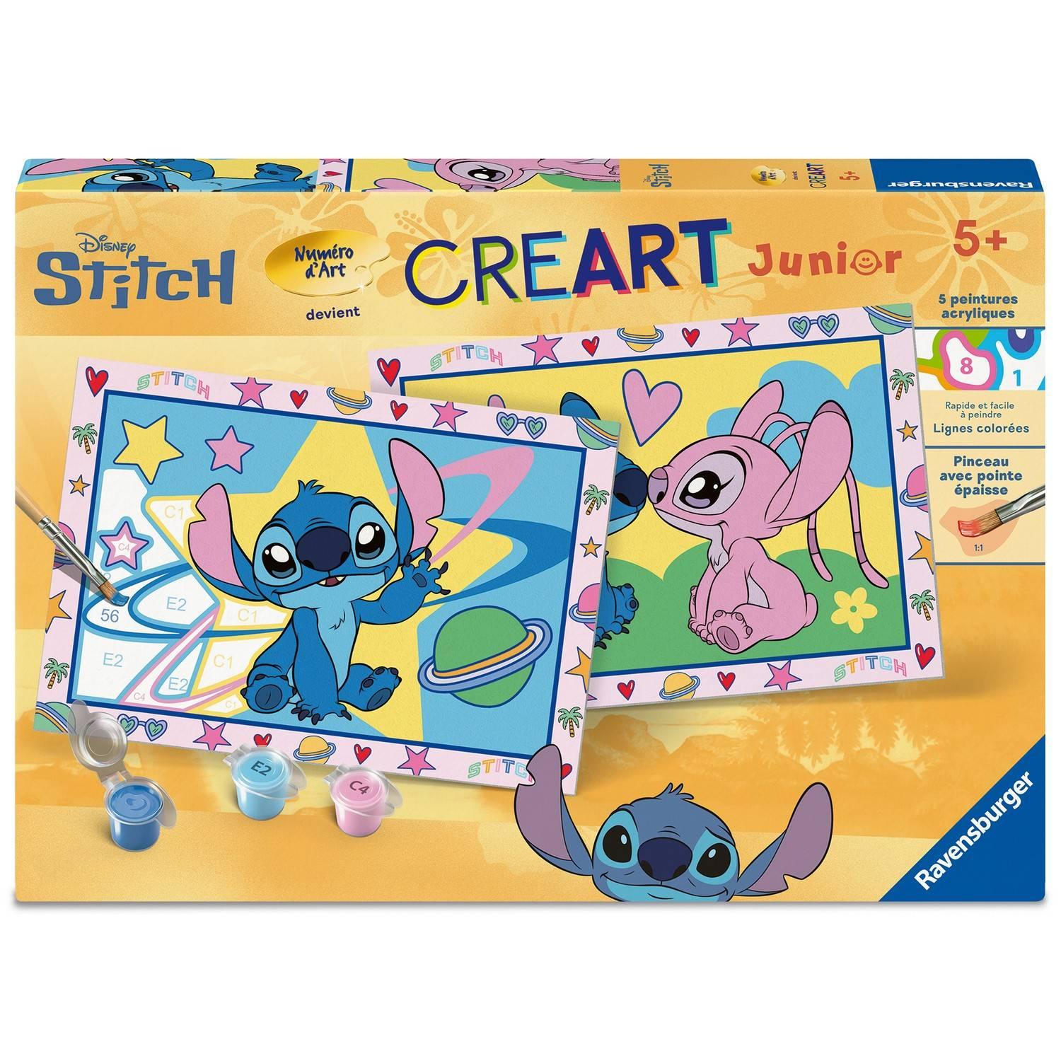 CreArt Junior Ravensburger 12023214 – Kit de Peinture par Numéros Stitch - vue 2