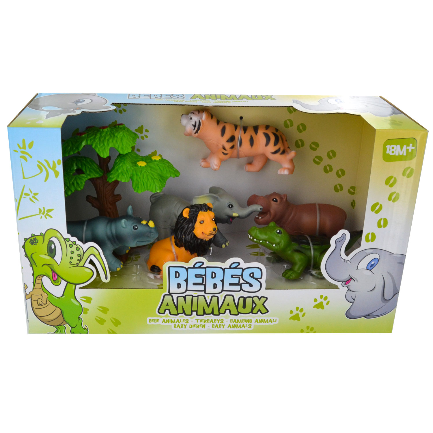Figurines Bébés Animaux : La Jungle - Jeux et jouets LGRI - Avenue