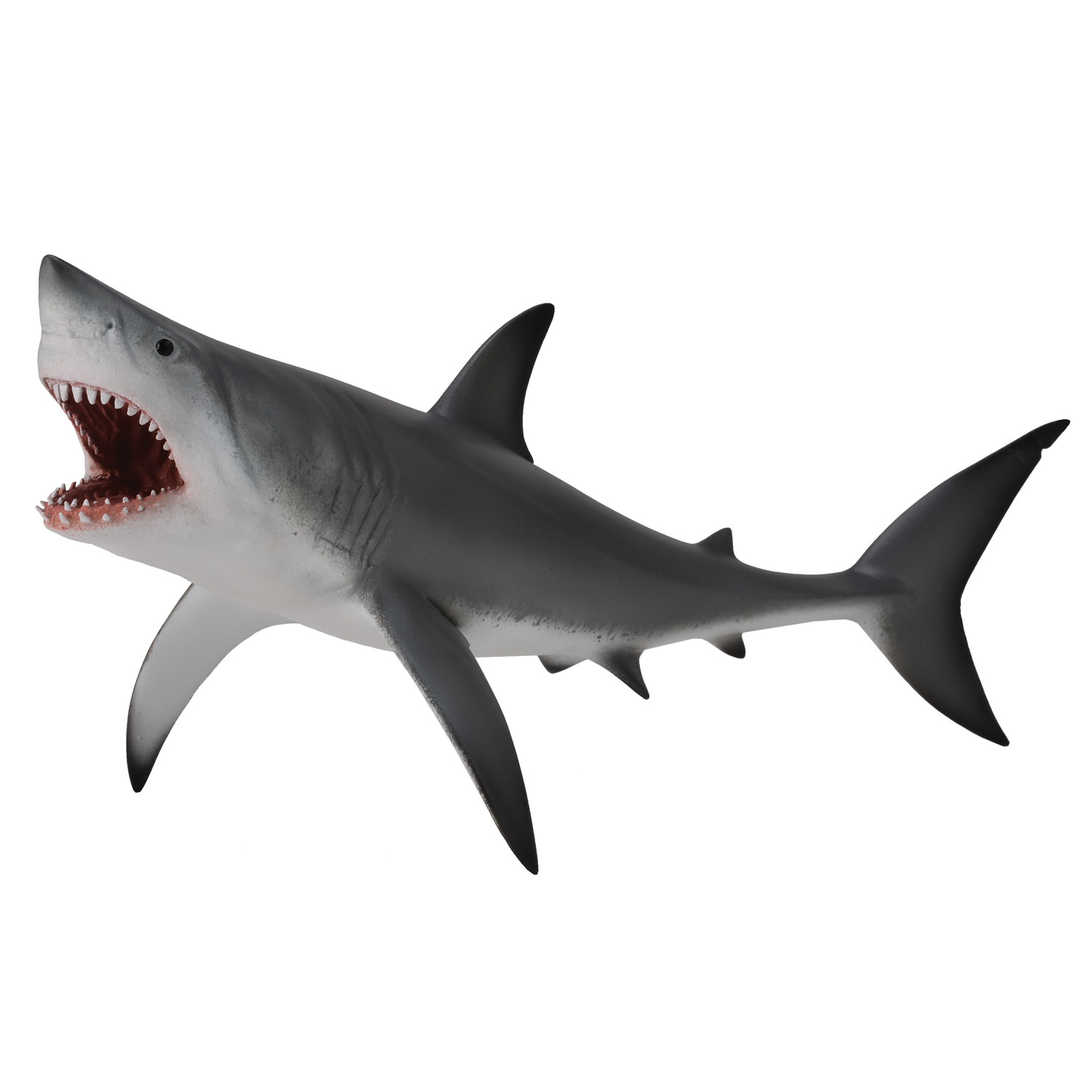 figurine : grand requin blanc mã¢choires ouvertes