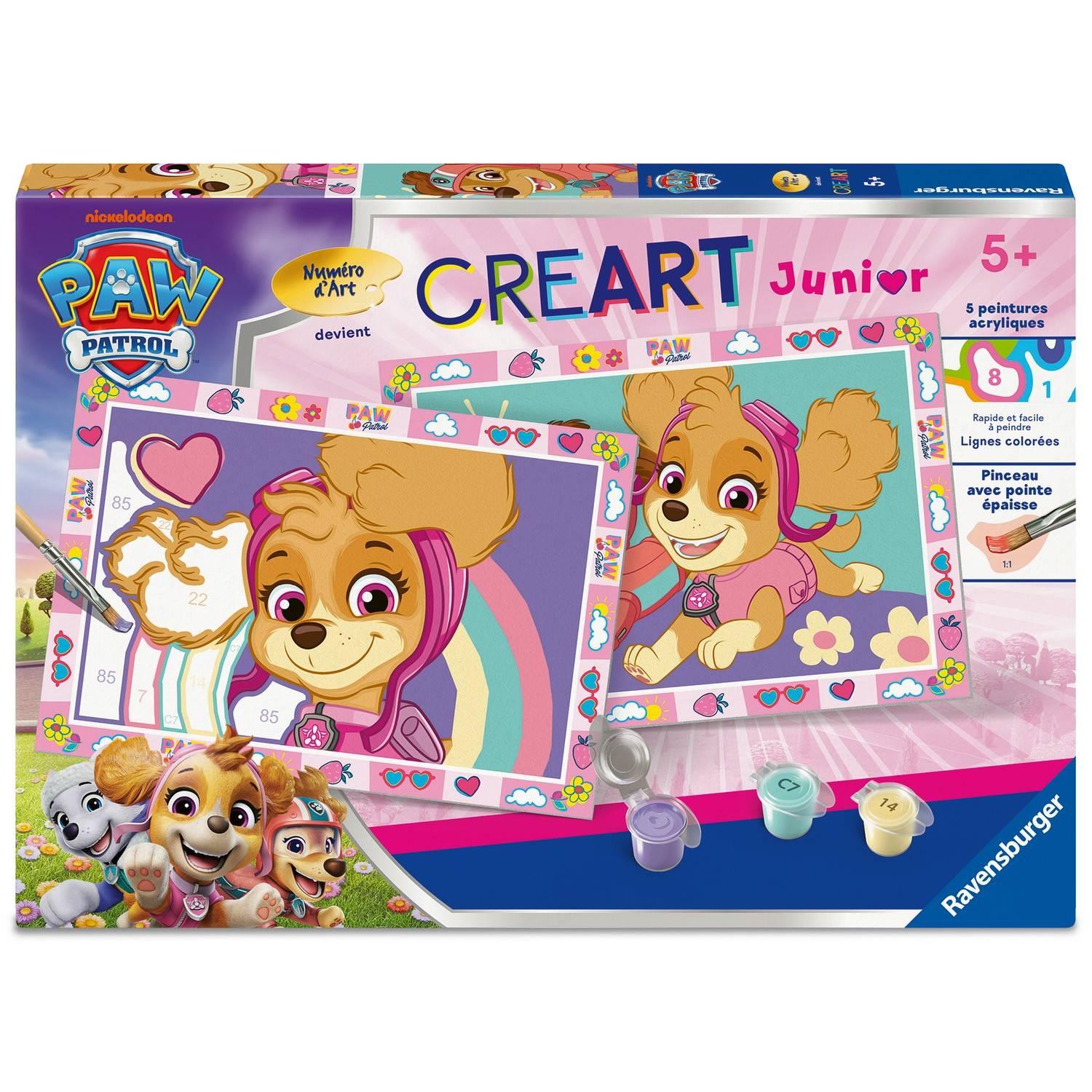 Creart Junior peinture au numéros : Stella & Liberty Ravensburger Jeux France - vue 2
