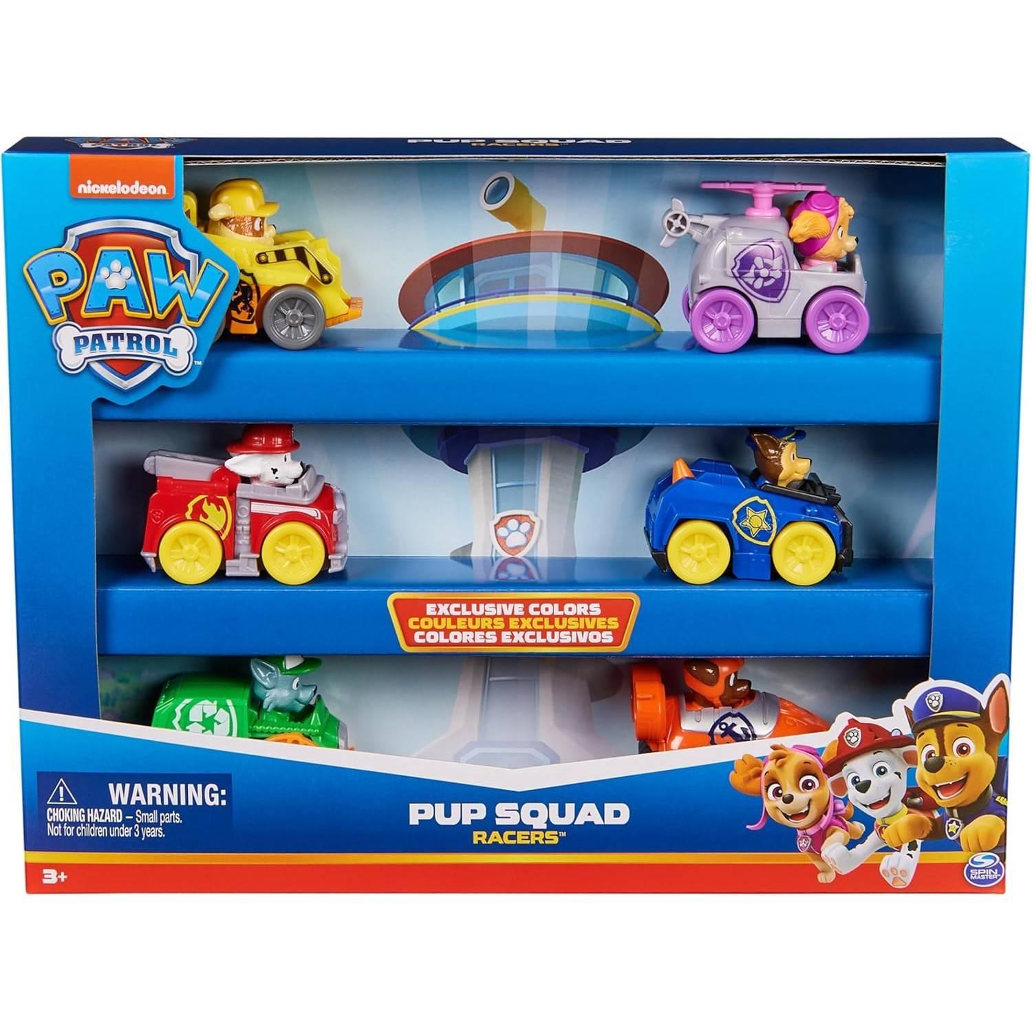 Coffret 7 Figurines Pat' Patrouille Mission Pompiers - Figurines Articulées à Collectionner, Jouet Enfant 3 Ans Et Plus, Cadeau
