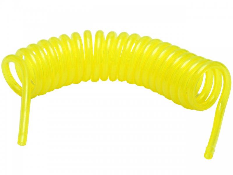 Tuyau spiralé PU 5.0 mm jaune (VE=2m) - Pichler
