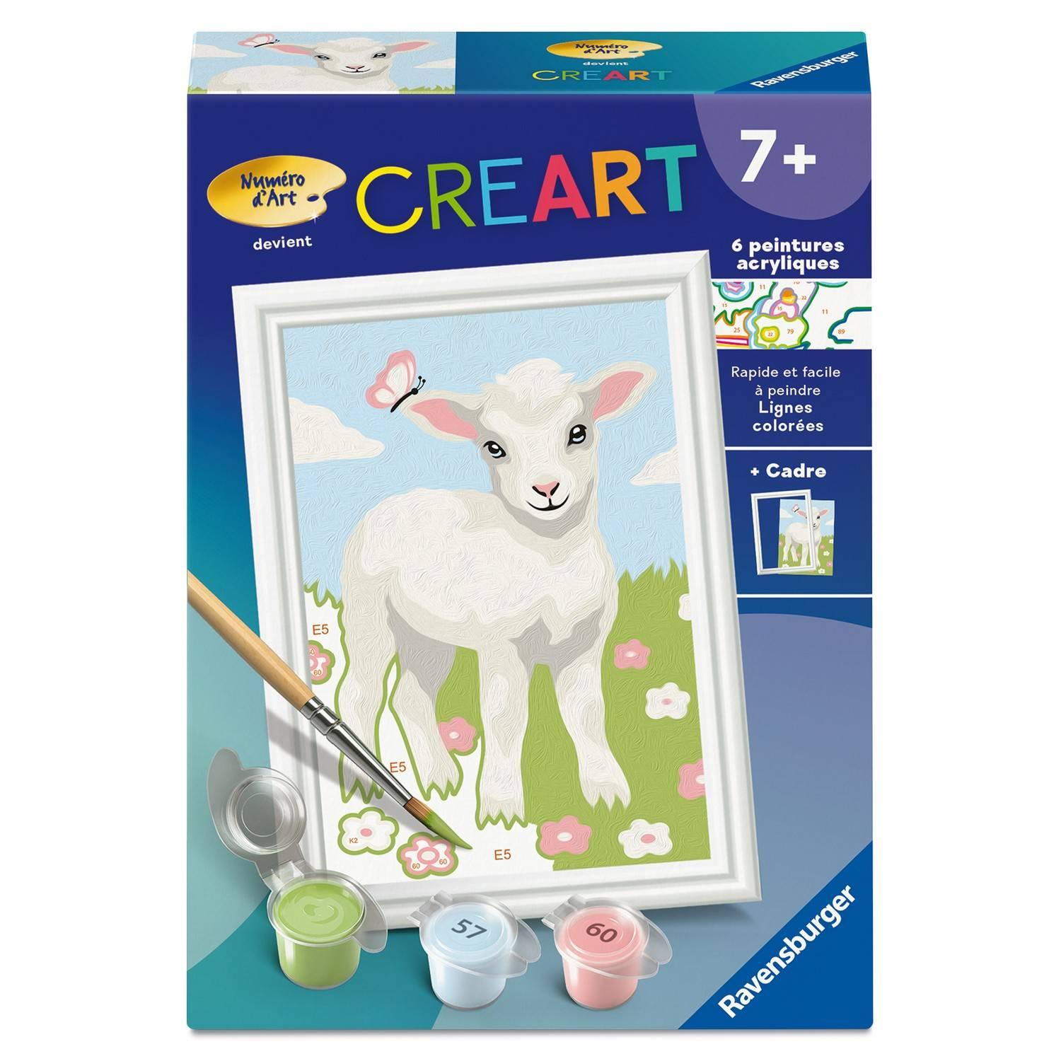 Kit De Peinture Par Numéros Ravensburger 12023215 – Mouton - vue 2
