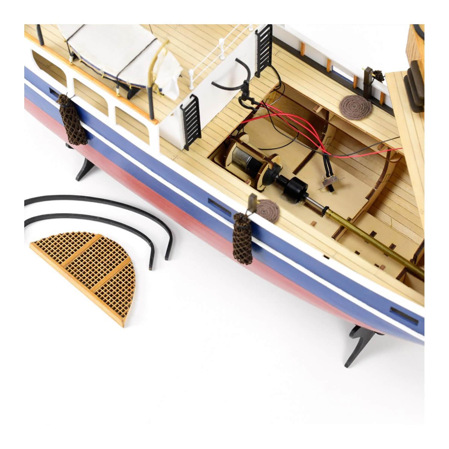 Wooden boat model: Samson tugboat - Artesania - Scale Model Boulevard