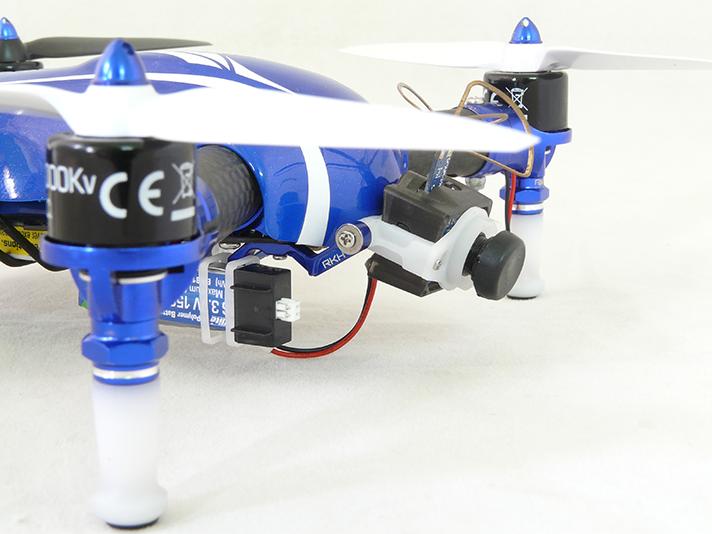 Support argent Micro Caméra FPV