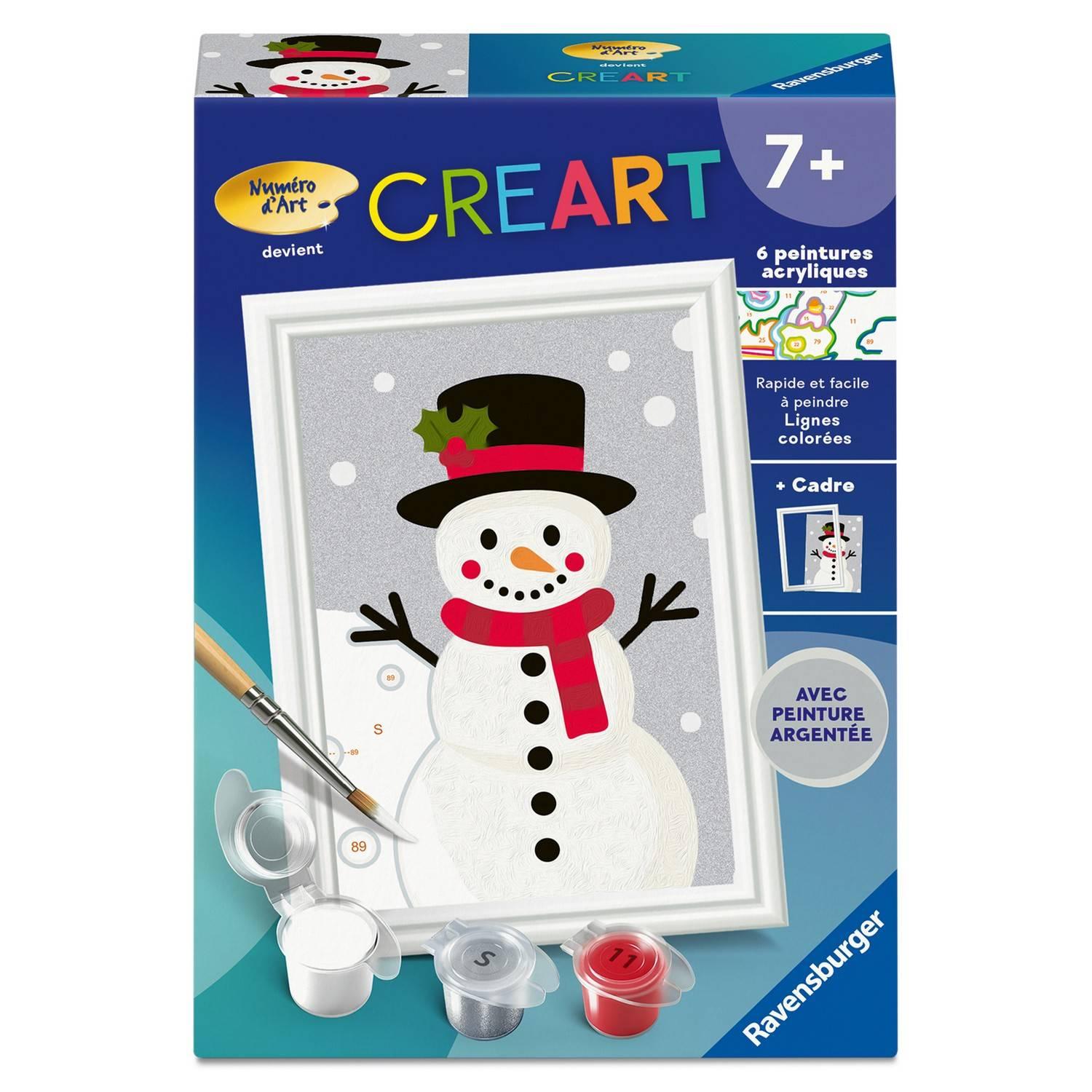 Creart Kids peinture au numéros : Bonhomme de Ravensburger Jeux France