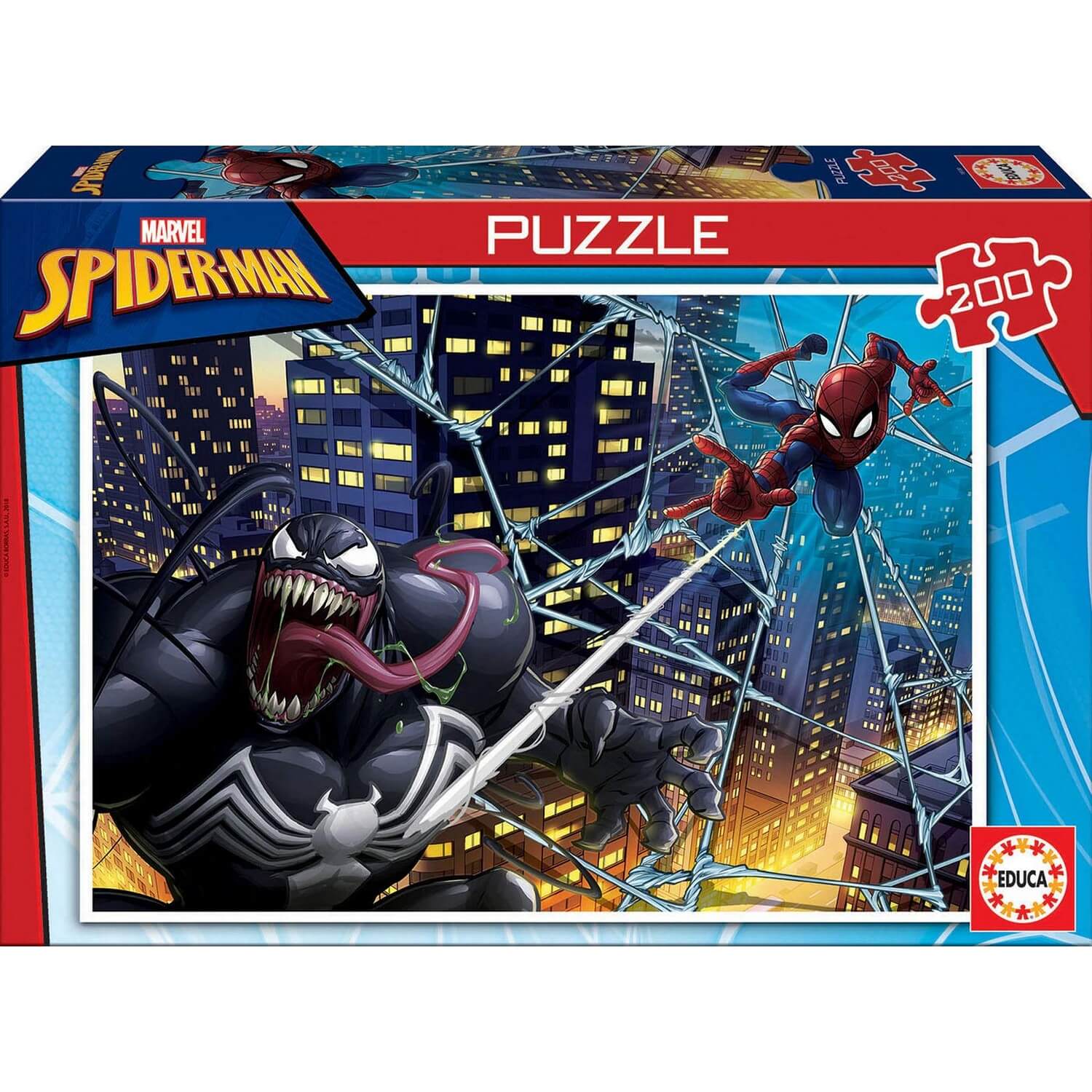 Puzzle 200 pièces : Spiderman - Educa - Rue des Puzzles