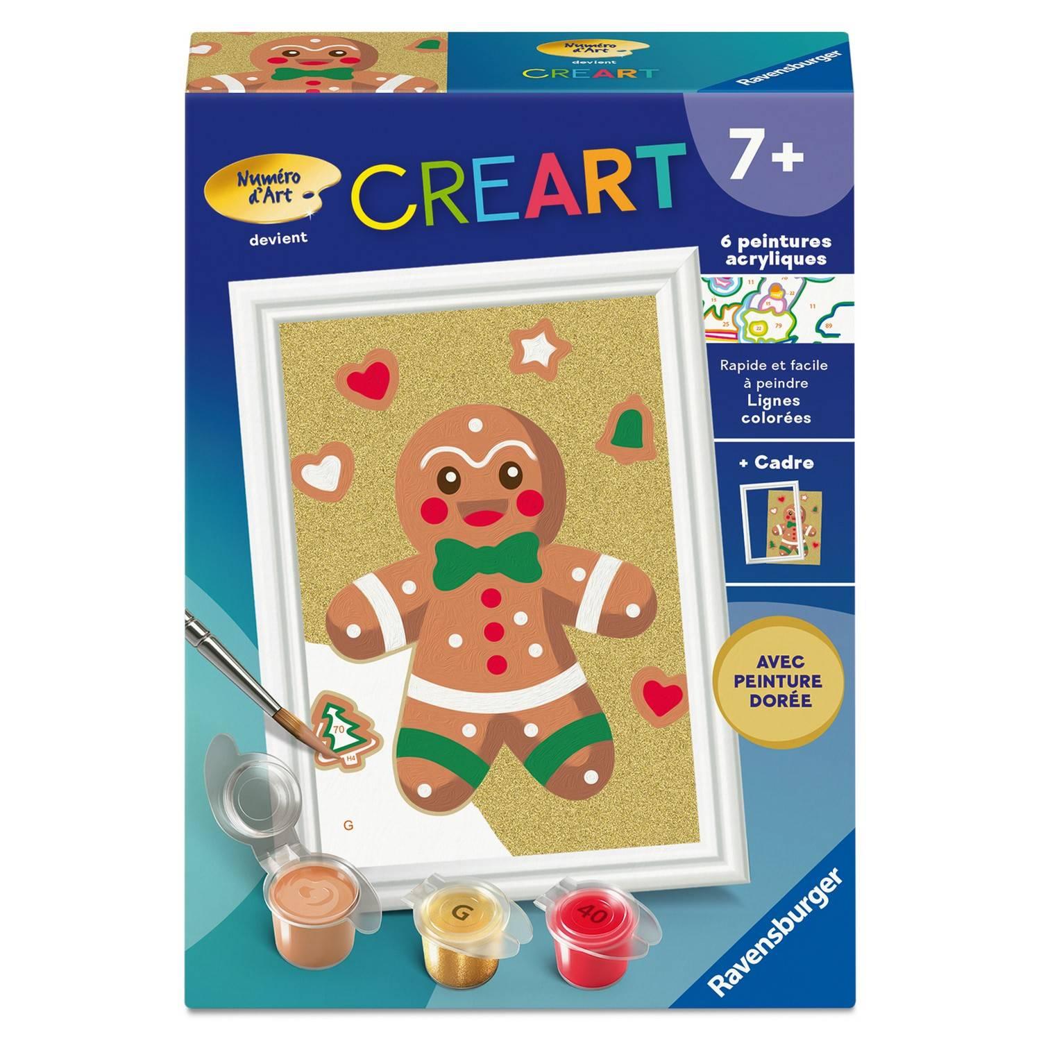Creart Kids peinture au numéros : Pain d'épices Ravensburger Jeux France