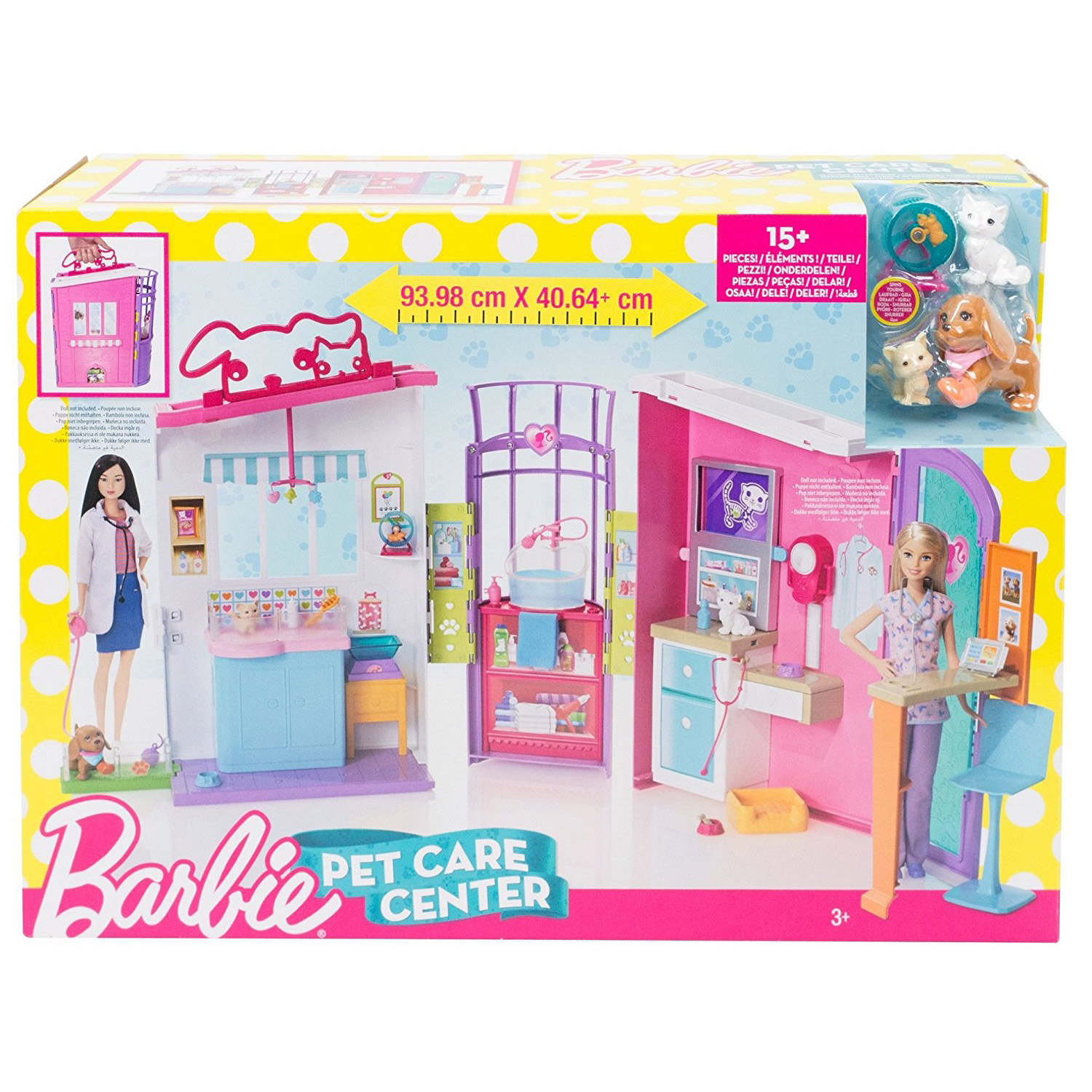 Clinique vétérinaire de Barbie - Jeux et jouets Mattel - Avenue des Jeux