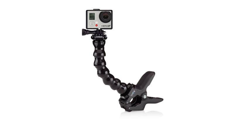 Mâchoires, fixation flexible avec bras de serrage - GoPro