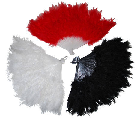 Eventail en Plumes