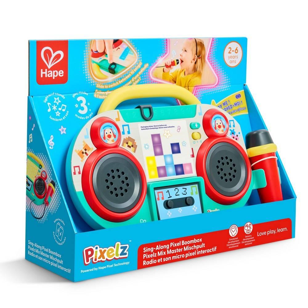 Radio et son micro pixel interactif Radio et son micro pixel interactif